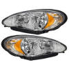 2006 2007 2008 2009 2010 pt cruiser headlamps set pair